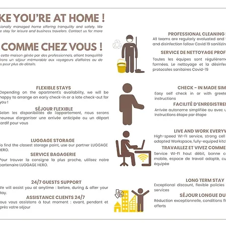Apartamento Champs Elysees - Premium Family For 5 Paris